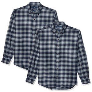 BUNDLE OF 2 Buttoned Down Men's Classic Fit Shirts